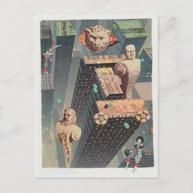 Postal Dibble_Artworks_119_Gotham (Anverso)