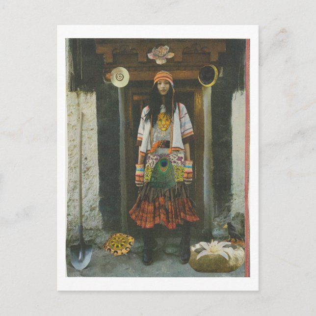 Postal Dibble_Artworks_123_Curandera (Anverso)