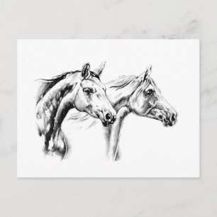 Postal Dibujo de bocazas artesanales