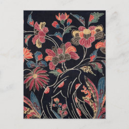 Postal Dibujo de Flores