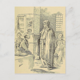 Postal Dibujo de la hipnosis