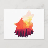 Dibujo de lobos enojados