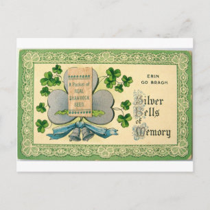 Postal Dibujo irish original del Día de San Patricio