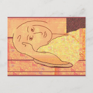 Postal Dibujo para Matisse