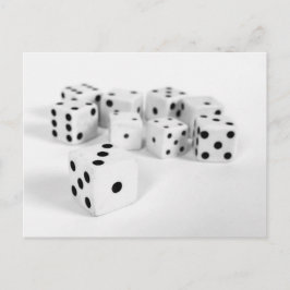 POSTAL DICE - BLANCO