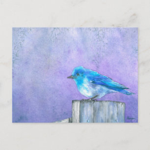 Postal Dicha del Bluebird