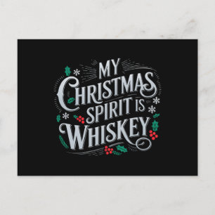 Postal Dicho de bebedor de amantes de whisky bebedores de