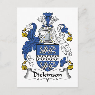 Postal Dickinson Family Crest