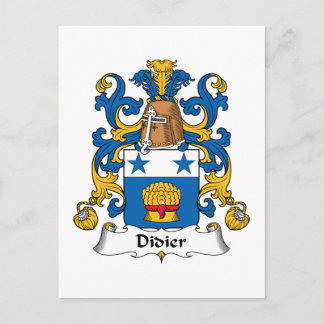 Postal Didier Family Crest