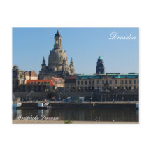 Die Brühlsche Terrasse en Dresden