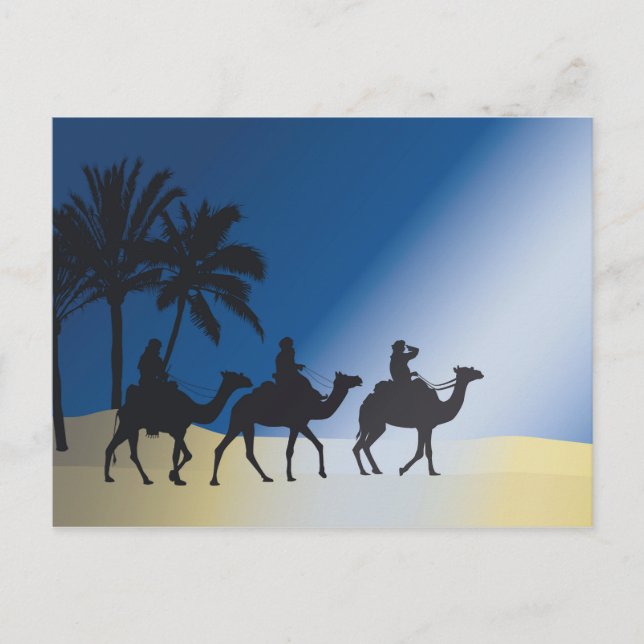 Postal Die drei Weisen aus dem Morgenland (Anverso)