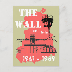 Postal Die Mauer DDR