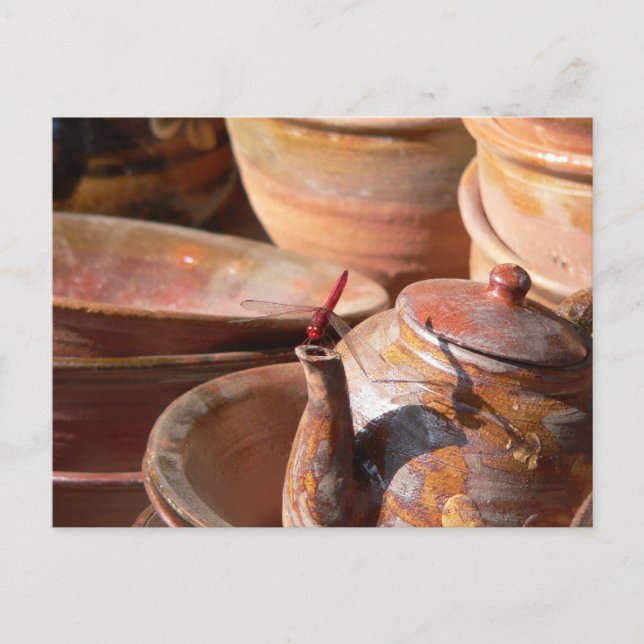 Postal Die paule Libelle (Anverso)