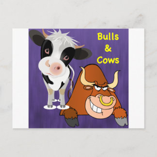 Postal Die Schöne und das Biest Cowstyle