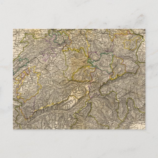 Postal Die Schweiz (Anverso)