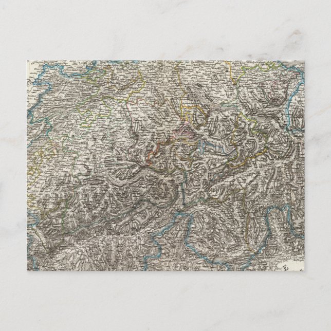 Postal Die Schweiz - Suiza (Anverso)