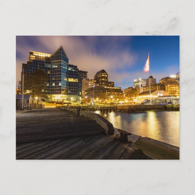 Postal Die Skyline von Halifax in Kanada (Anverso)