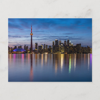 Postal Die Skyline von Toronto Postkarte