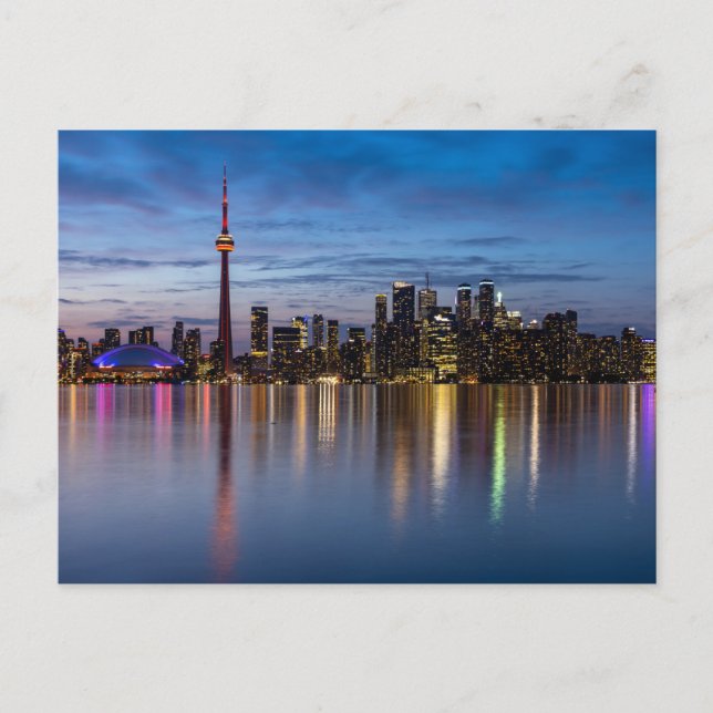 Postal Die Skyline von Toronto Postkarte (Anverso)