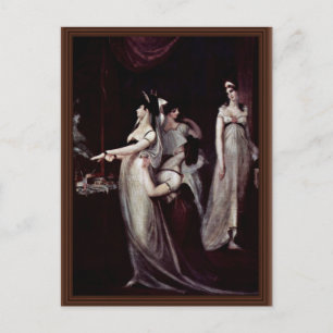 Postal Die Undressing Por Johann Heinrich Füssli (Mejor Q