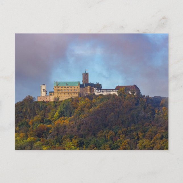 Postal Die Wartburg bei Eisenach Postkarte (Anverso)