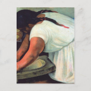 Postal Diego Rivera - La Molendera, 1923
