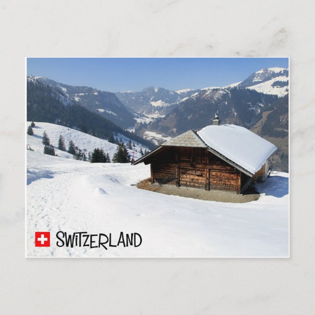 Postal Diemtigtal, Switzerland - Suiza (Anverso)
