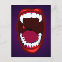 Dientes de vampiro terrorífico colmillos de monstr