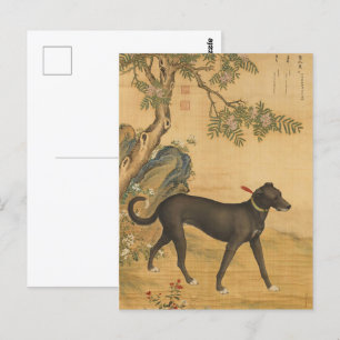 Postal Diez Perros Preciados - Xuezhualu (galgo chino)