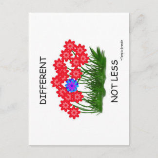 Postal Diferente no menor