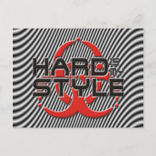 Postal Difícil es mi estilo - rayas   música hardstyle