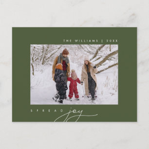 Postal Difunde Alegría, Feliz Navidad, Foto Familiar