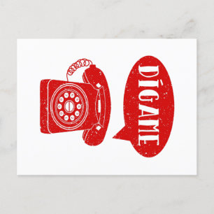 Postal Digame Español Phone Greeting