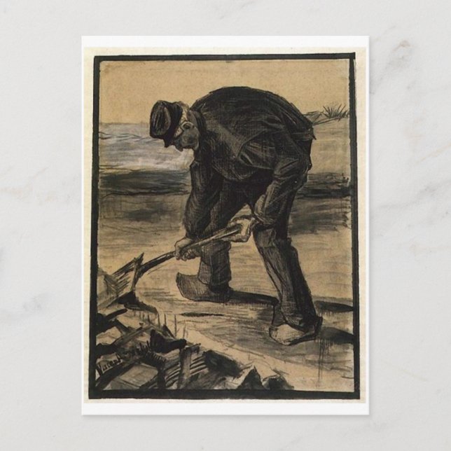 Postal Digger, Vincent van Gogh (Anverso)