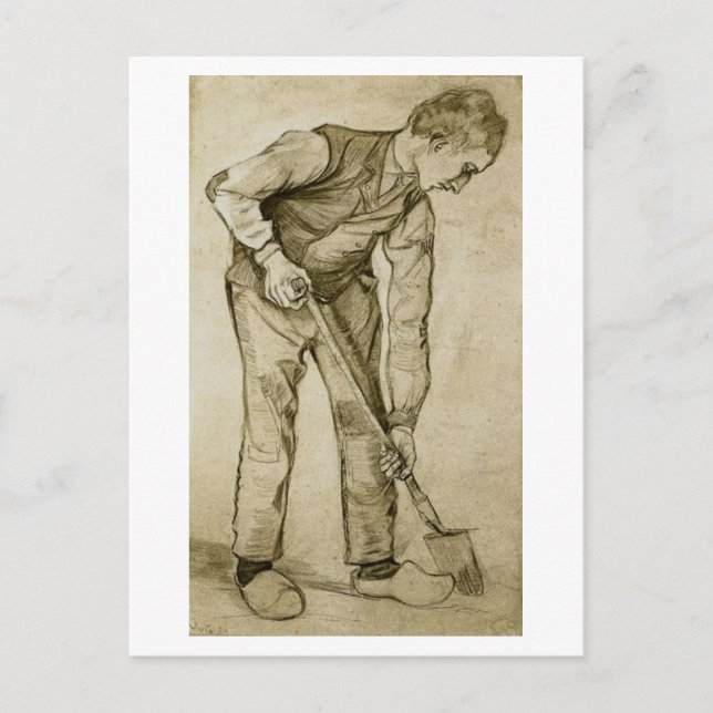 Postal Digger, Vincent van Gogh (Anverso)