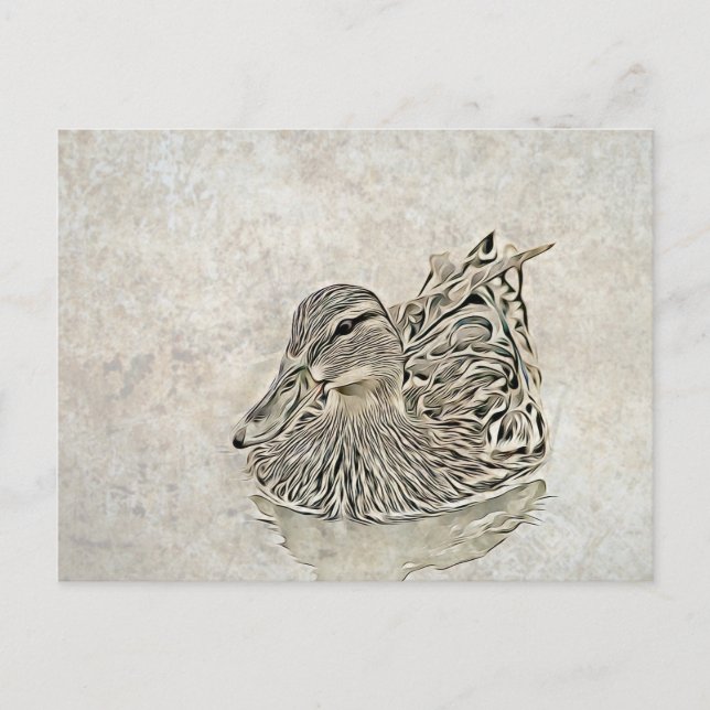Postal Digital Duck Art (Anverso)