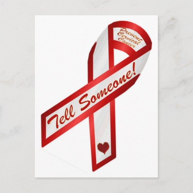 Postal ¡DILE A ALGUIEN! El VPH causa cáncer cervical (Anverso)