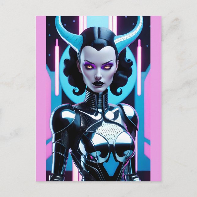 Postal Dilema Cornudo de Sus Deseos (Anverso)