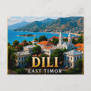 Postal Dili Timor Leste Viaje a la Isla Tropical 📍