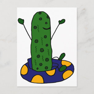Postal Dill Pickle es gracioso