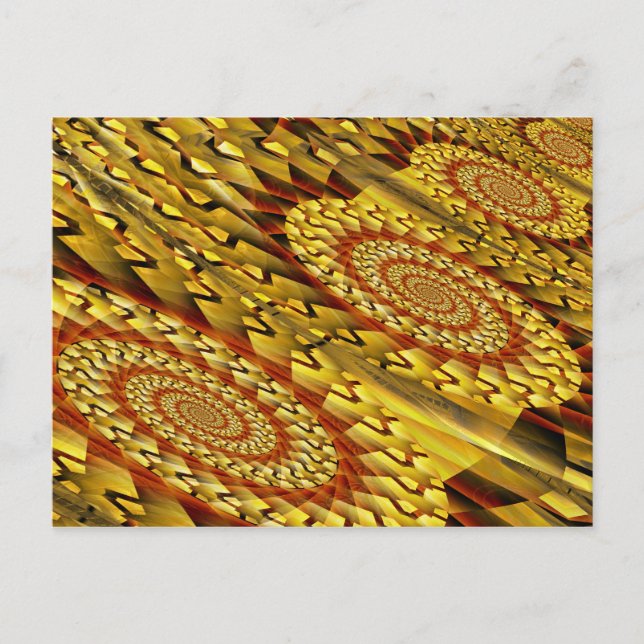 Postal Dimensiones paralelas (Anverso)