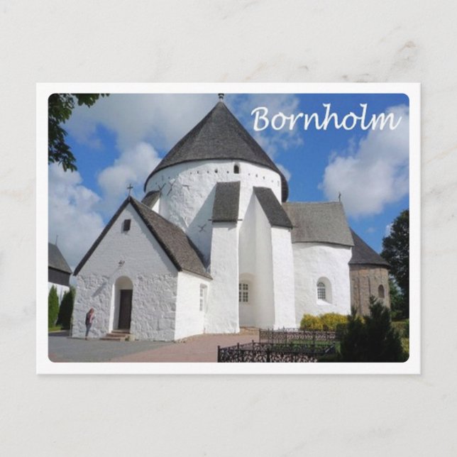 Postal Dinamarca - Bornholm - (Anverso)
