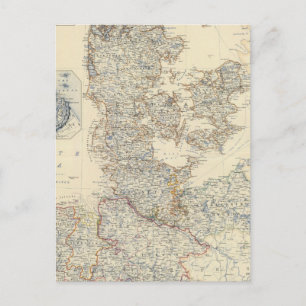 Postal Dinamarca, Hanover, Brunswick, Mecklemburgo