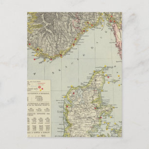 Postal Dinamarca, Noruega Meridional