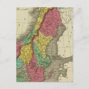 Postal Dinamarca, Suecia Y Noruega