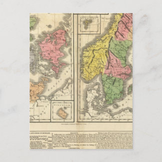 Postal Dinamarca, Suecia y Noruega