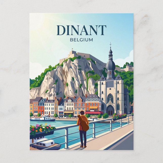 POSTAL DINANT BELGIUM (Anverso)