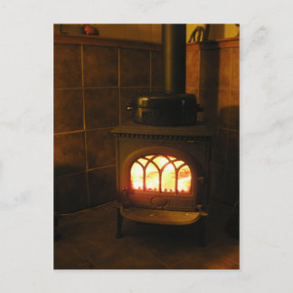 Postal Dinde au feu