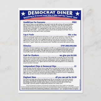 Postal Diner demócrata