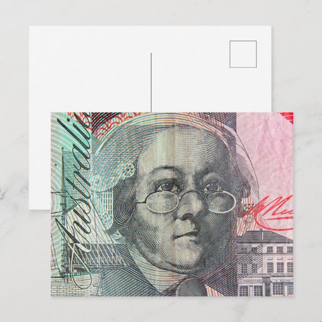Postal Dinero australiano (Anverso / Reverso)